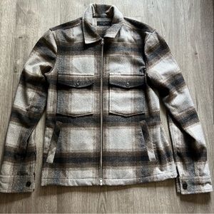 All Saints flannel jacket